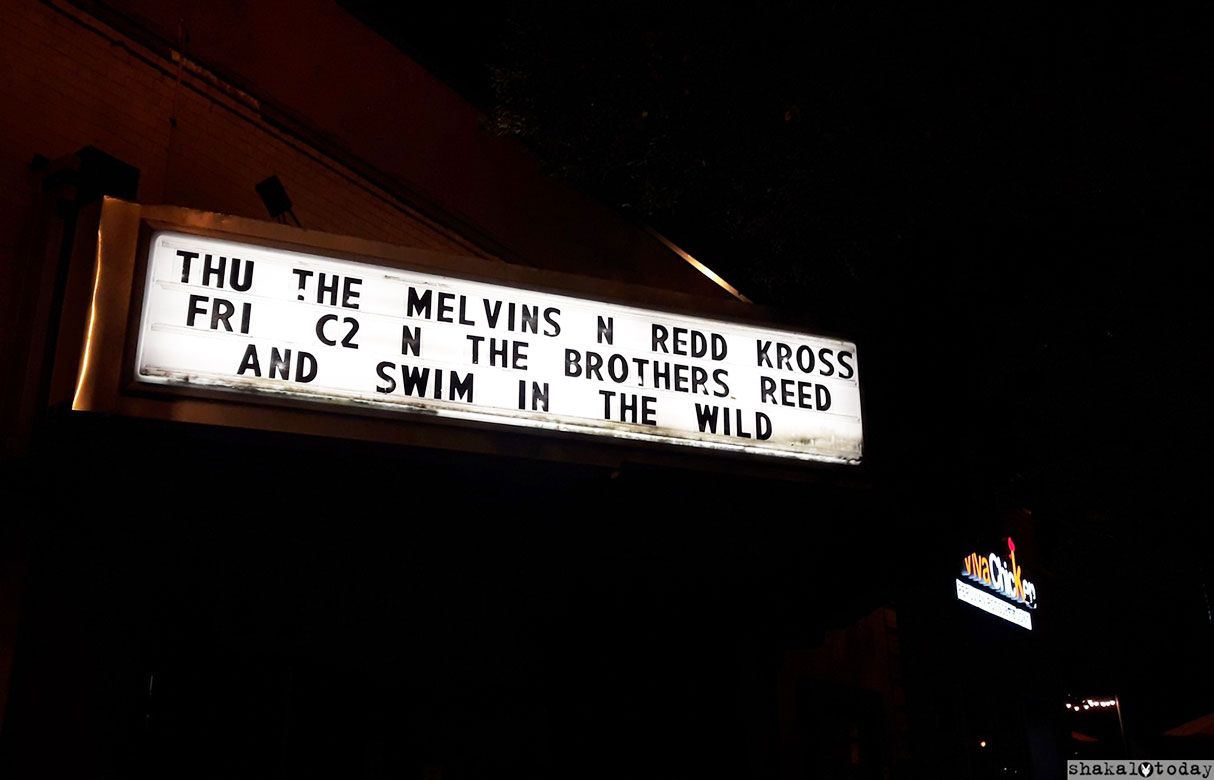 Закоренелые театралы. Redd Kross и Melvins в Visulite Theatre