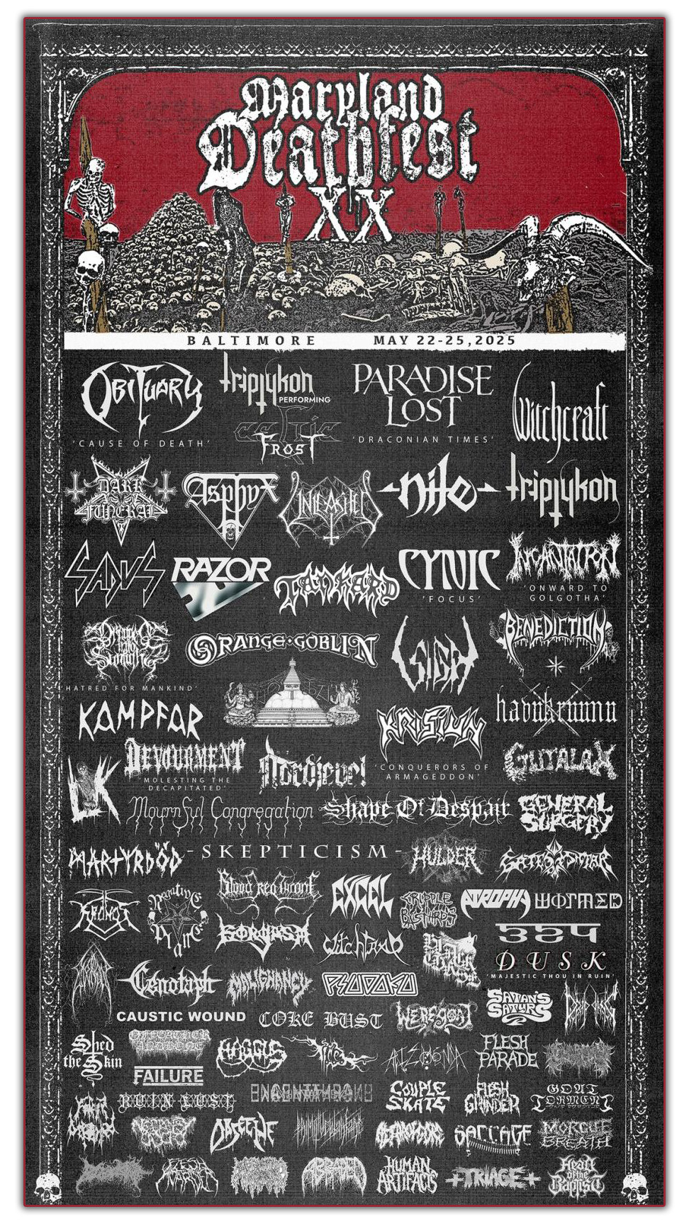 Maryland Deathfest 2025