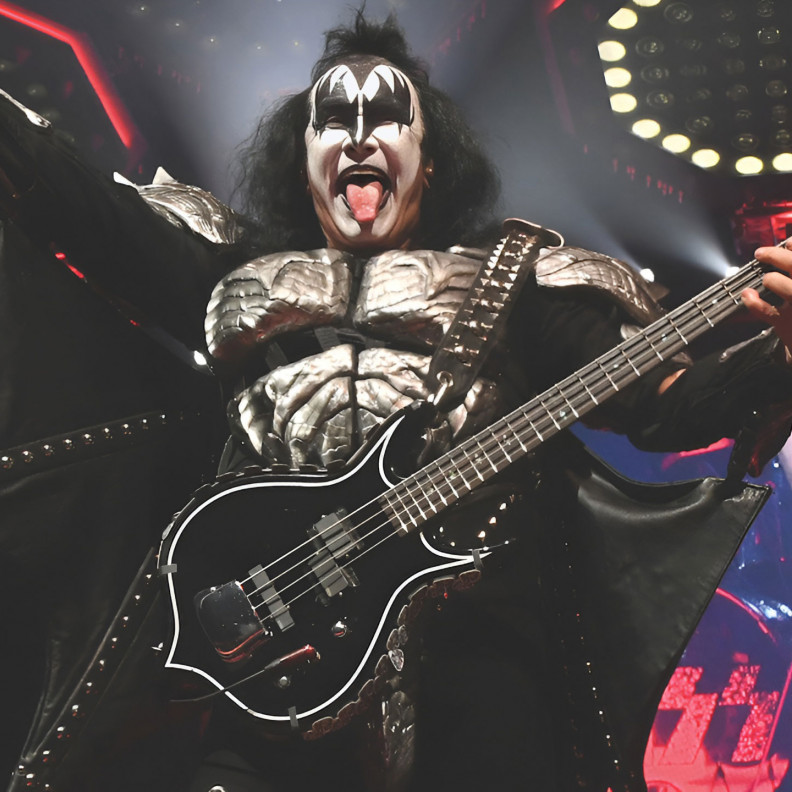 Вывалил язык иммигрантам: Джин Симмонс из Kiss провел урок патриотизма на рок-фестивале  