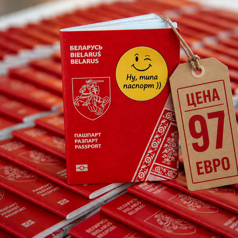 Бусы для мамонтов. «Паспорт Новой Беларуси» уже продается (как неликвидный документ несуществующей страны)