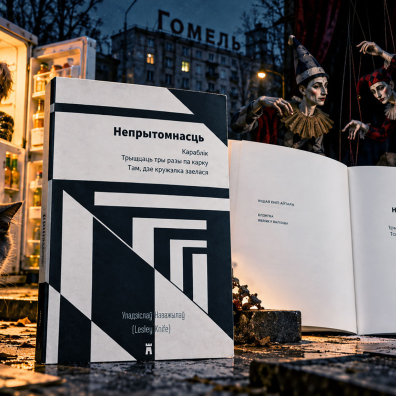 У богов сорвало башню. Lesley Knife выпустил новую книгу «Непрытомнасць»